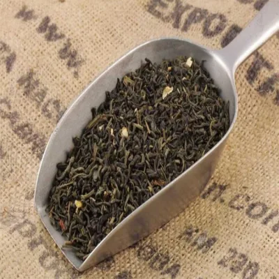 Органический горячий распродажа Премиум стандарт ЕС китайский рассыпной чай с жасмином листовой зеленый чай