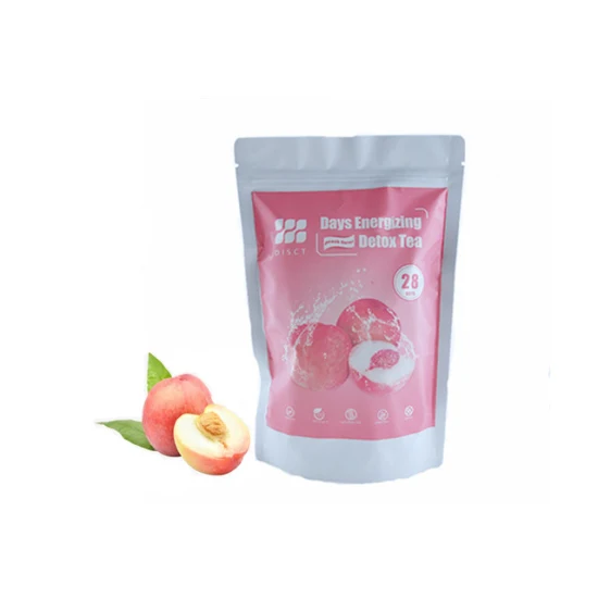 Органический персиковый улун под частной торговой маркой, детокс-чай со смесью фруктовых цветов