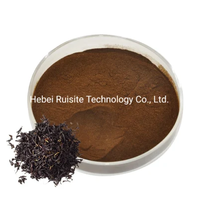 100% высококачественный органический растворимый порошок экстракта черного чая